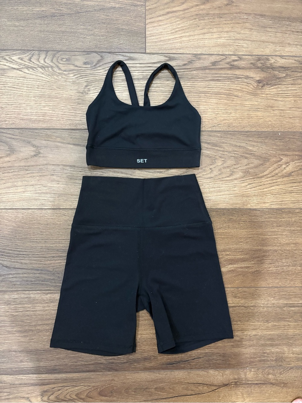 SET ACTIVE Luxform black matching set